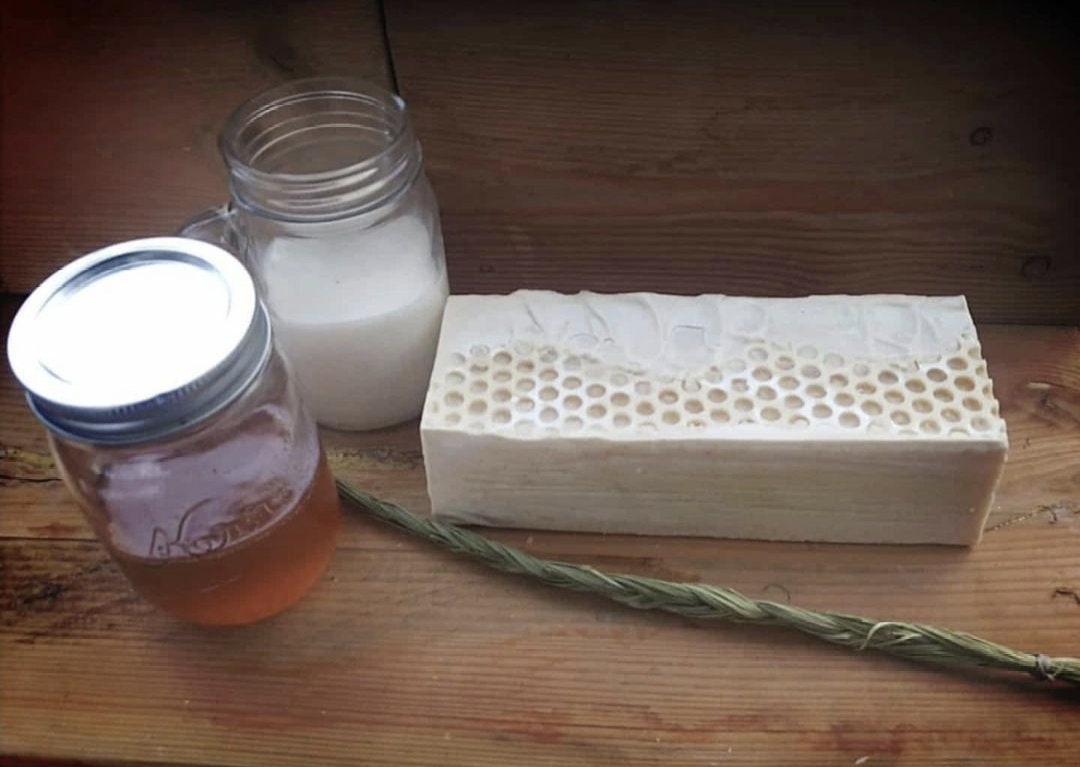 Sweetgrass, Milk + Honey Soap