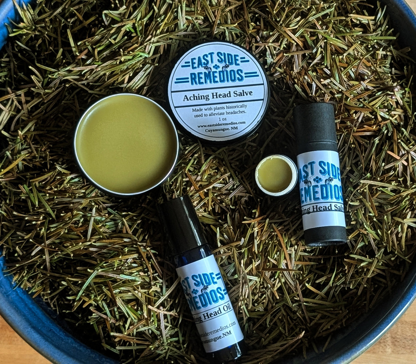 Aching Head Salves & Oil